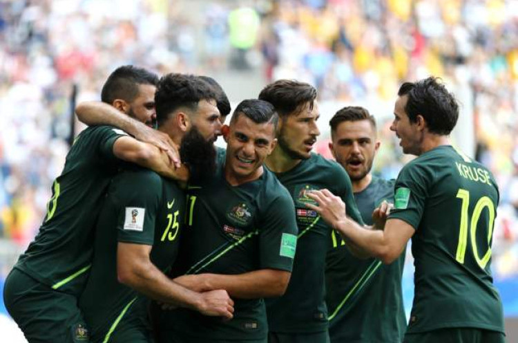 Australia 1-1 Denmark: The Socceroos Jaga Asa Lolos ke Babak 16 Besar