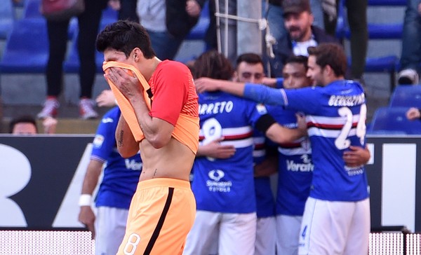 AS Roma Takluk di Tangan Sampdoria