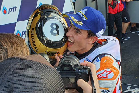 Komentar Pertama Marc Marquez Usai Raih Gelar Juara Dunia MotoGP Keenam di Thailand