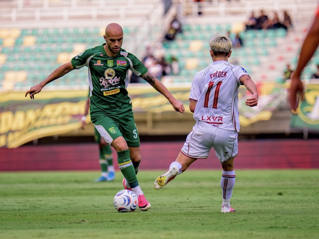 Persebaya Surabaya vs Garudayaksa FC. (Instagram Persebaya)