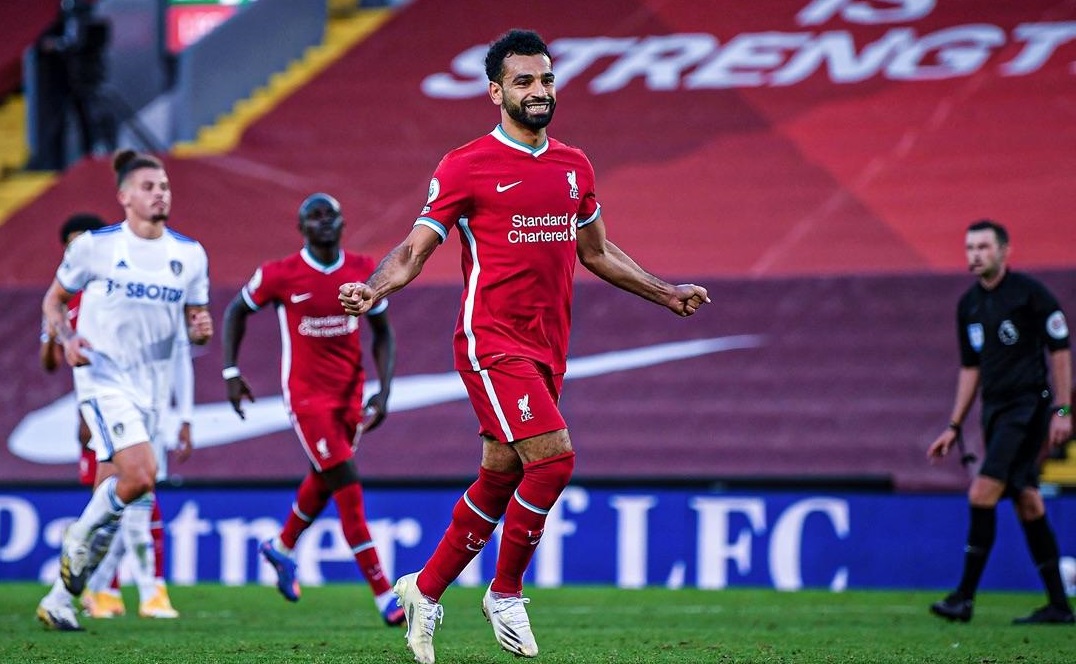 Liverpool 4-3 Leeds United: The Reds Menangi Duel Pressing Berkat Hat-trick Mohamed Salah
