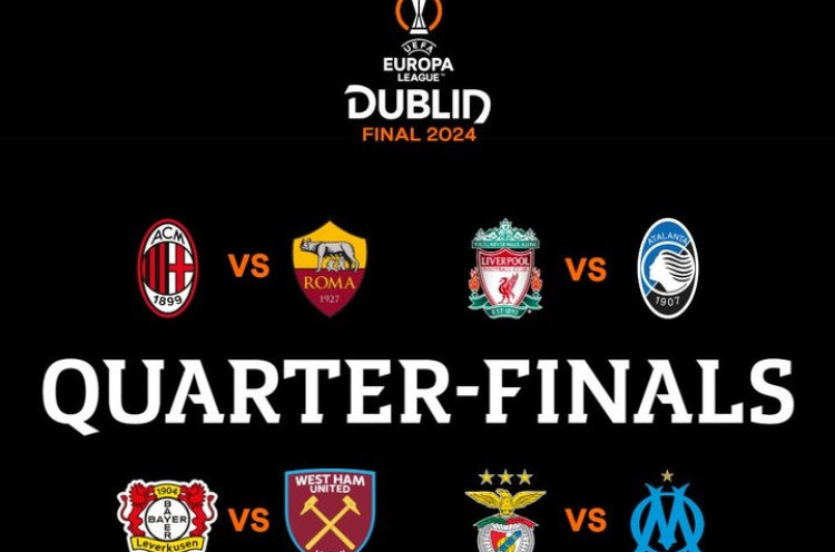 Jadwal Siaran Langsung Liga Europa Jumat (12/4) Dini Hari WIB: Liverpool Vs Atalanta dan Milan Vs Roma