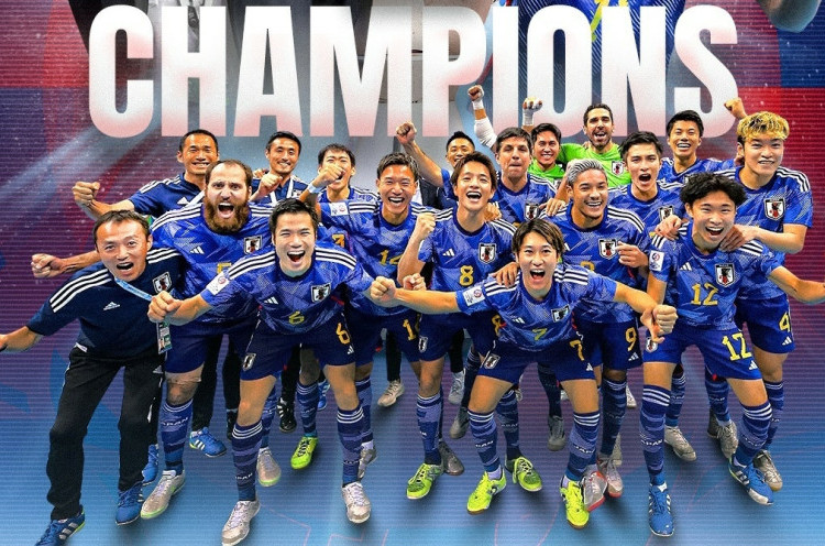 Piala Asia Futsal 2022: Juara, Jepang Masih Kalah dari Iran