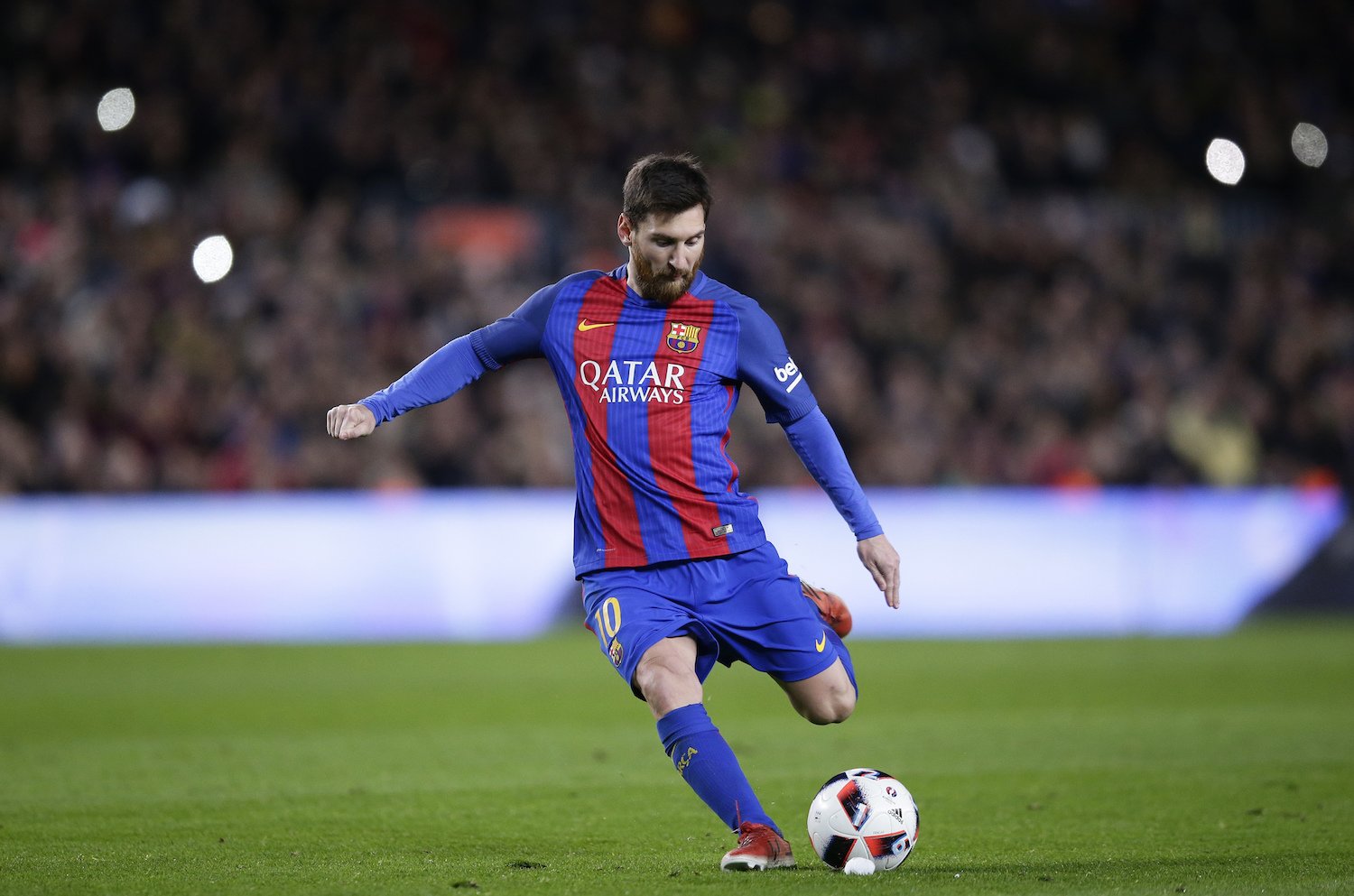 Level Tendangan Bebas Messi Semakin Tinggi di Tahun 2017