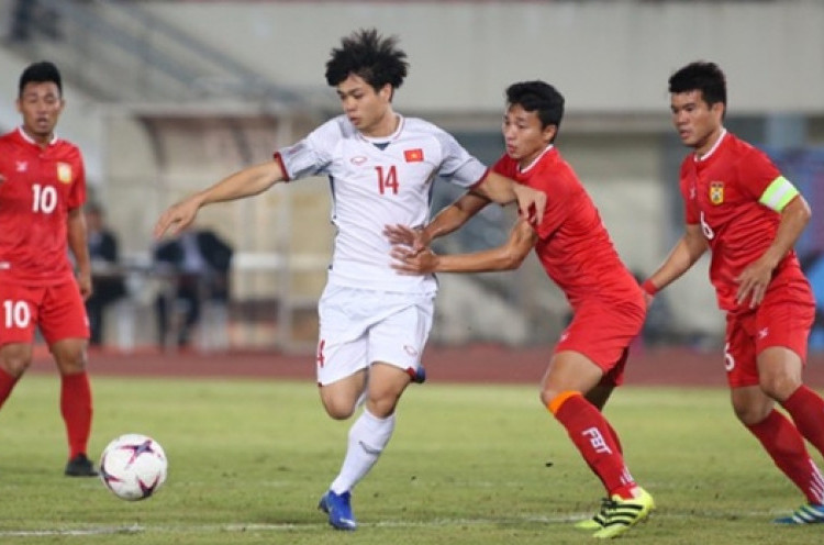 Piala AFF 2018: Menang Telak 3-0 Atas Laos, Timnas Vietnam Pimpin Grup A