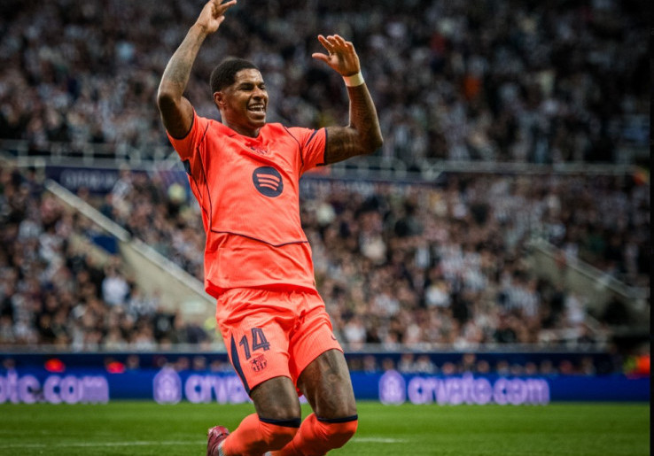 Pelatih Barcelona Hansi Flick Sudah Prediksi Penampilan Gacor Marcus Rashford