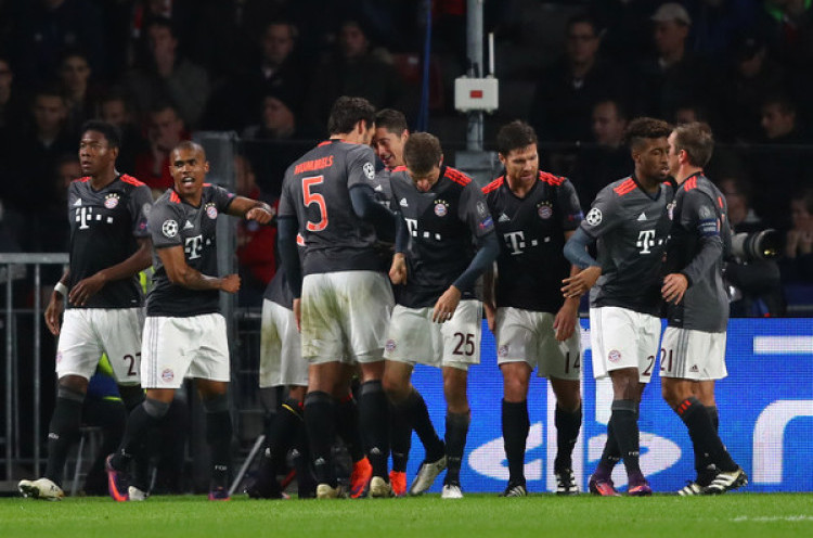 Hasil Liga Champions: Bayern Munchen Sukses Curi Tiga Poin Dari Kandang PSV
