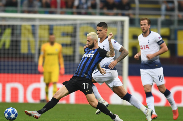 Inter Milan 2-1 Tottenham Hotspur, Icardi dan Matias Vecino Buat Nerrazzuri Balik Keadaan