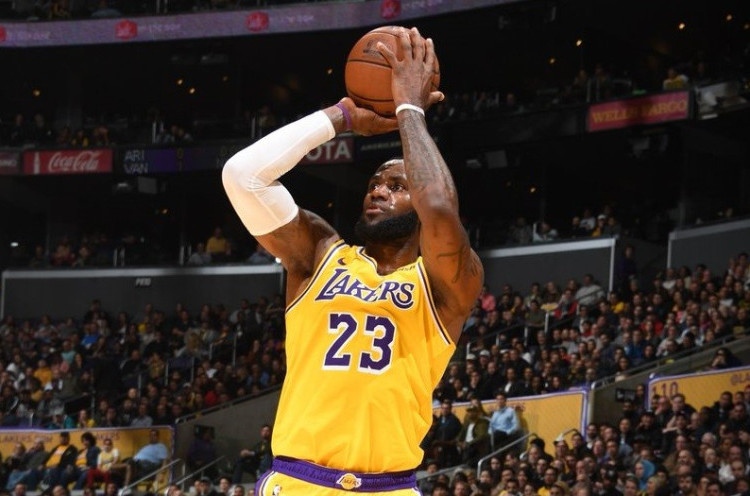 Hasil NBA: Sempat Tertinggal, LeBron James Bawa Lakers Tumbangkan Rockets