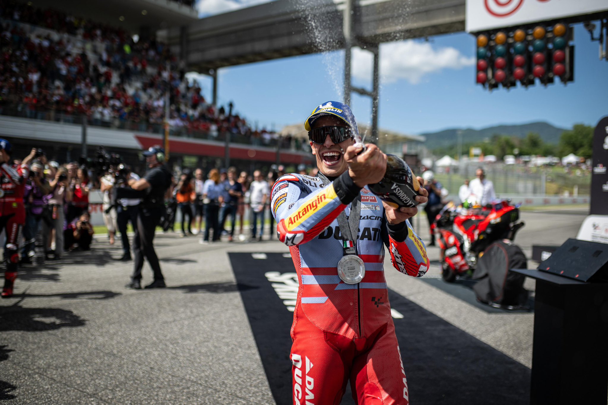 Dipercaya Menjadi Tandem Bagnaia, Hati Marquez Berbunga-bunga