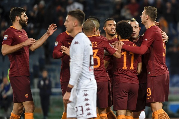 AS Roma Menang Telak Atas Torino