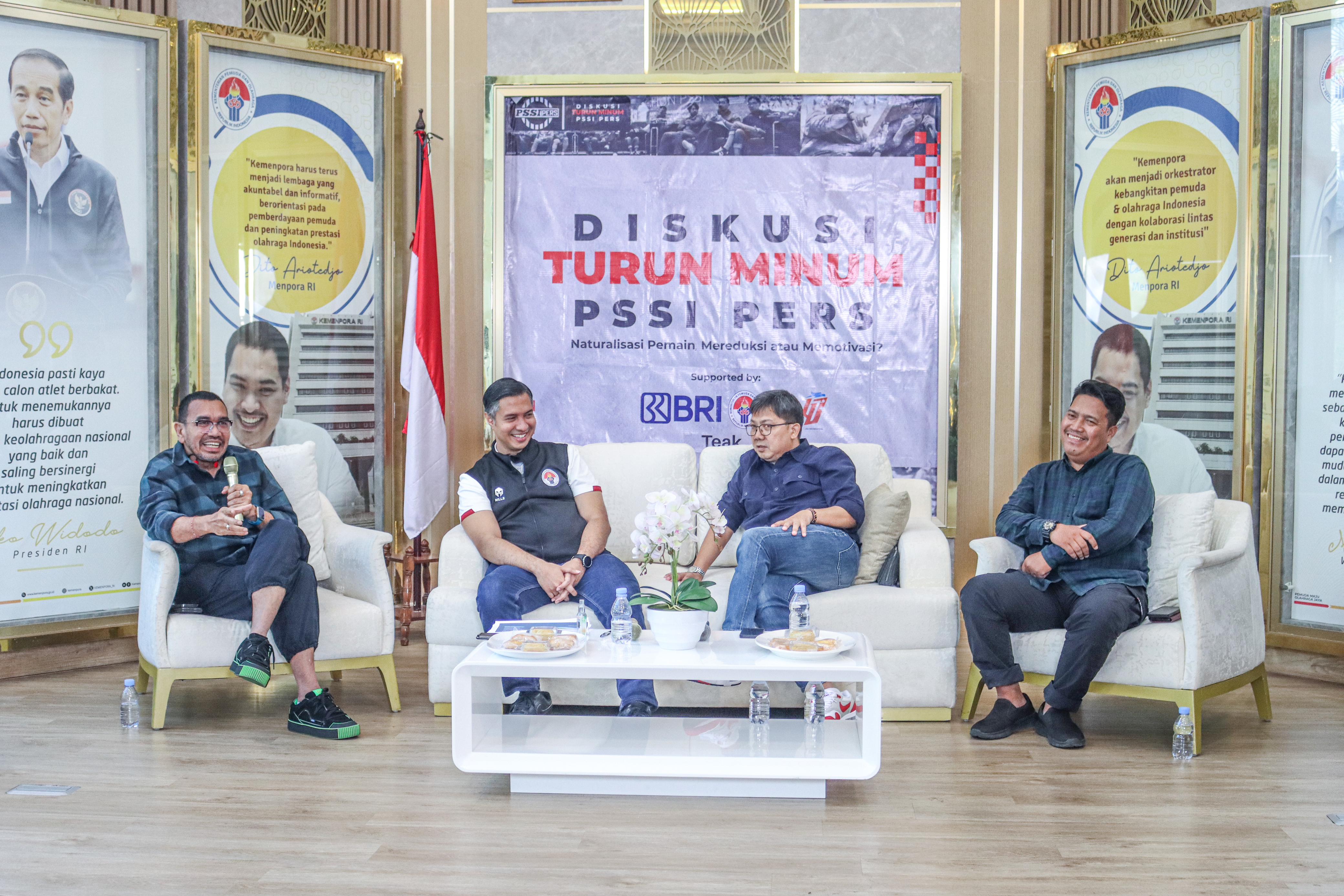 Diskusi Turun Minum PSSI Pers: Hancurkan Sekat Perbandingan Pemain Naturalisasi dan Lokal