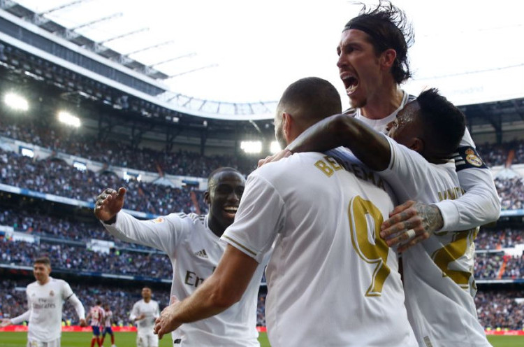 Kunci Kemenangan Los Blancos di Derby Madrid: Keputusan Zidane dan Komitmen Pemain
