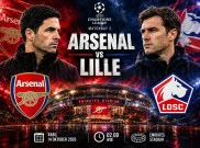 Prediksi Skor dan Link Live Streaming Arsenal vs Lille: Ujian Berat Calvin Verdonk dkk