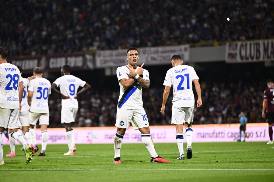 Hasil Pertandingan: Lautaro Martinez Cetak Quattrick untuk Inter, Madrid dan Milan Raih Tiga Poin