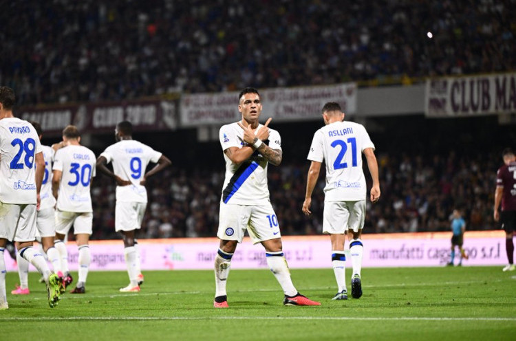 Hasil Pertandingan: Lautaro Martinez Cetak Quattrick untuk Inter, Madrid dan Milan Raih Tiga Poin