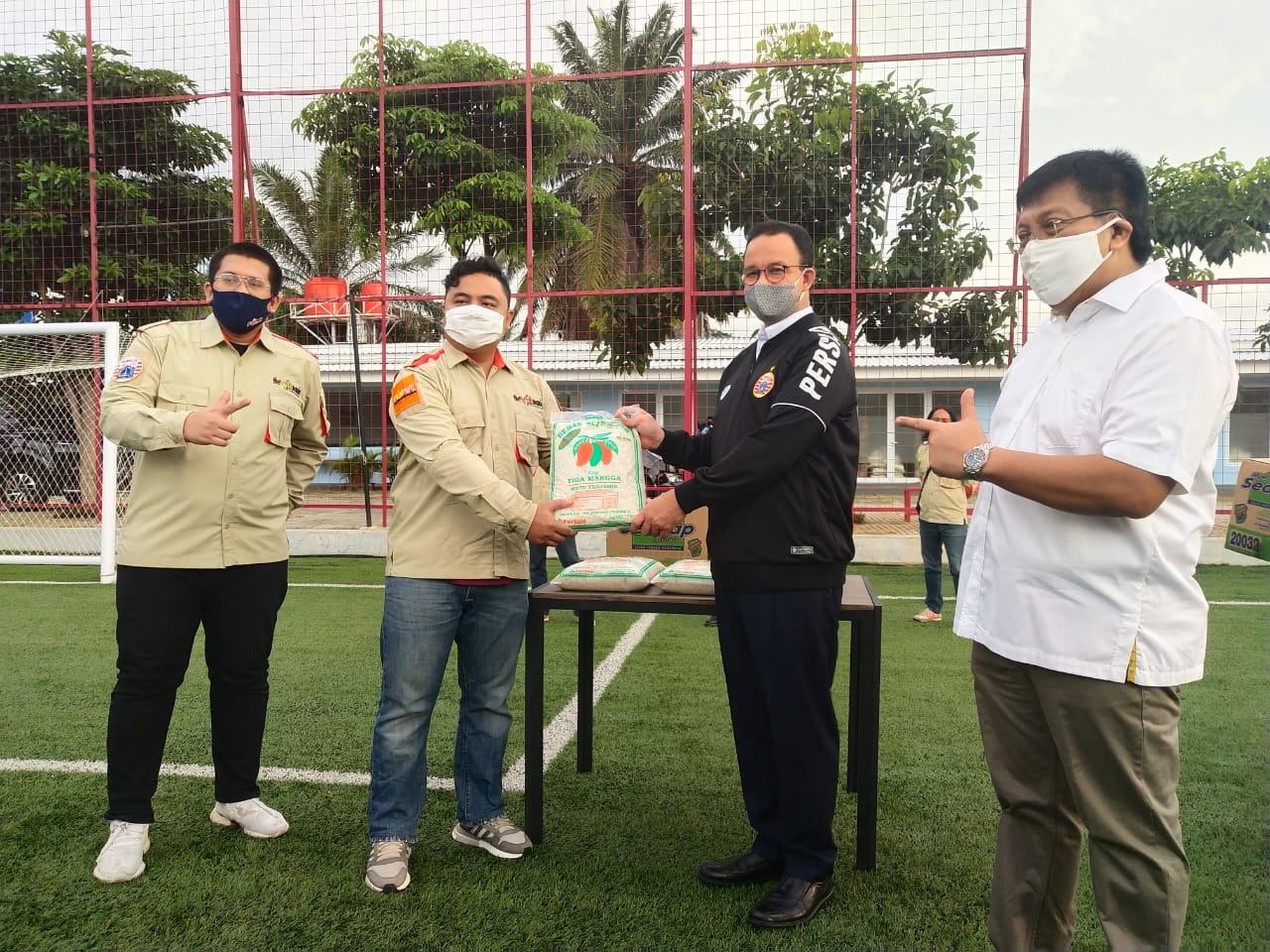 Mantan Dirut Persija Jakarta Gandeng Pemprov DKI untuk Salurkan Bantuan Virus Corona