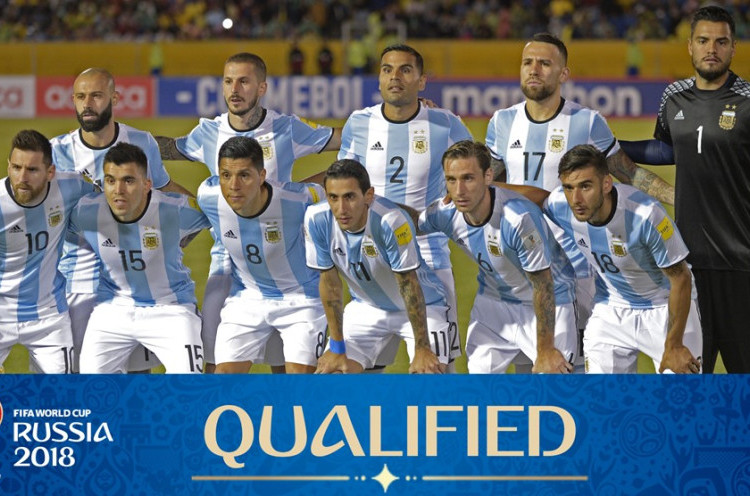 Profil Tim Unggulan Piala Dunia 2018: Argentina