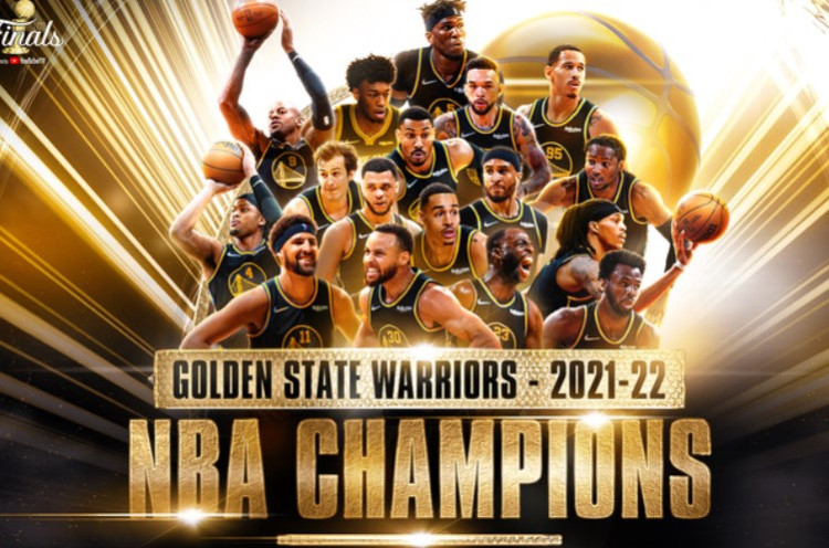 Golden State Warriors Juara NBA, Stephen Curry MVP Final