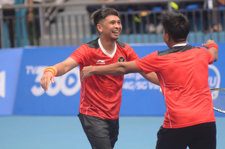 SEA Games 2021: Tim Tenis Indonesia Melaju Mulus