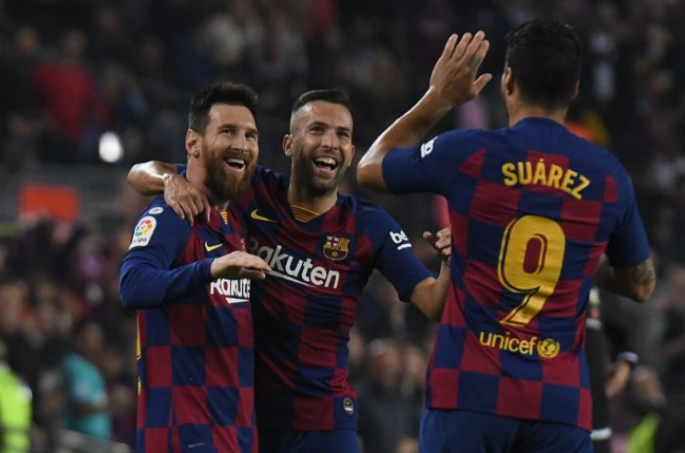 Barcelona 5-1 Valladolid: Dua gol dan Dua Assists Lionel Messi Bawa Blaugrana ke Puncak Klasemen