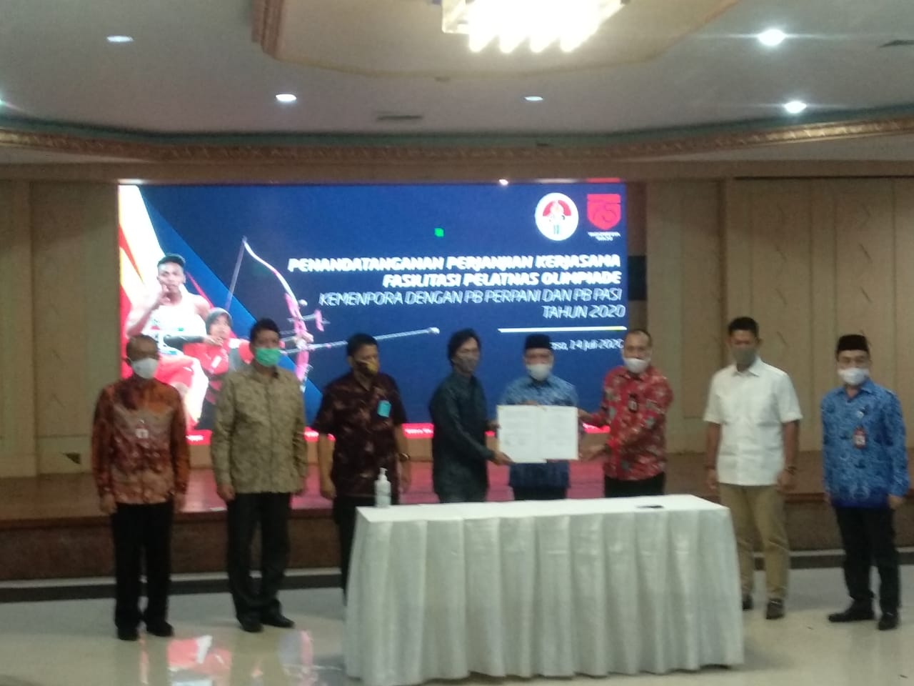 PASI dan Perpani Tanda Tangani MoU dengan Kemenpora