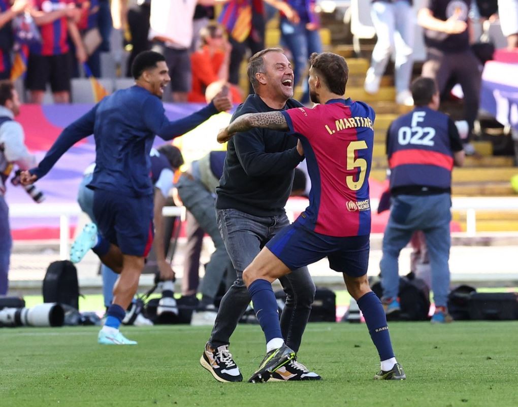 Tekuk Real Madrid, Barcelona Era Hansi Flick Samai Rekor di Tahun 1983
