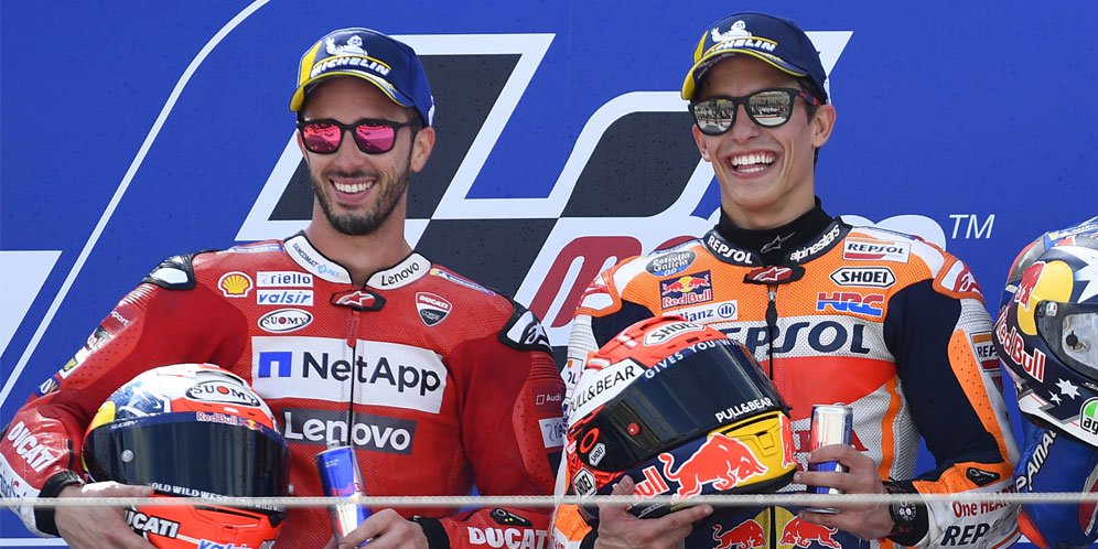 Marquez Operasi Lagi, Dovizioso Batal Jadi Pengangguran?