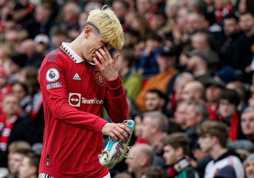 Cedera, Garnacho Konfirmasi Absen Bela Timnas Argentina dan Man United