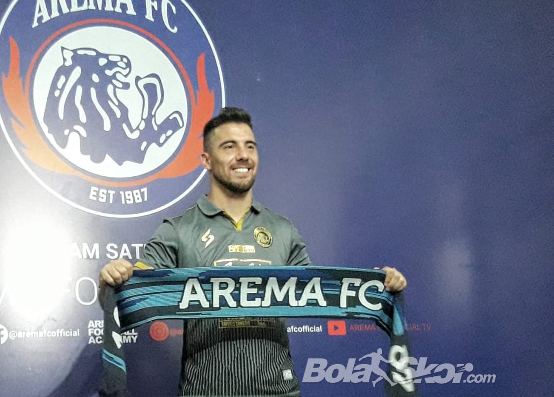 Komentar Jonathan Bauman Setelah Resmi Diperkenalkan Arema FC