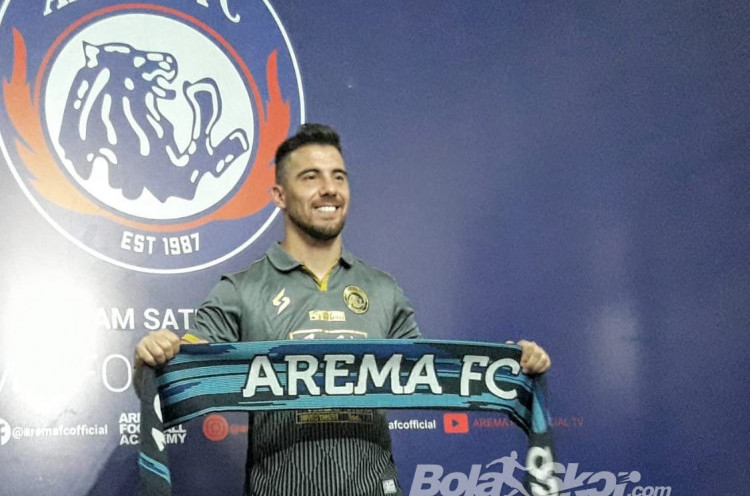 Komentar Jonathan Bauman Setelah Resmi Diperkenalkan Arema FC