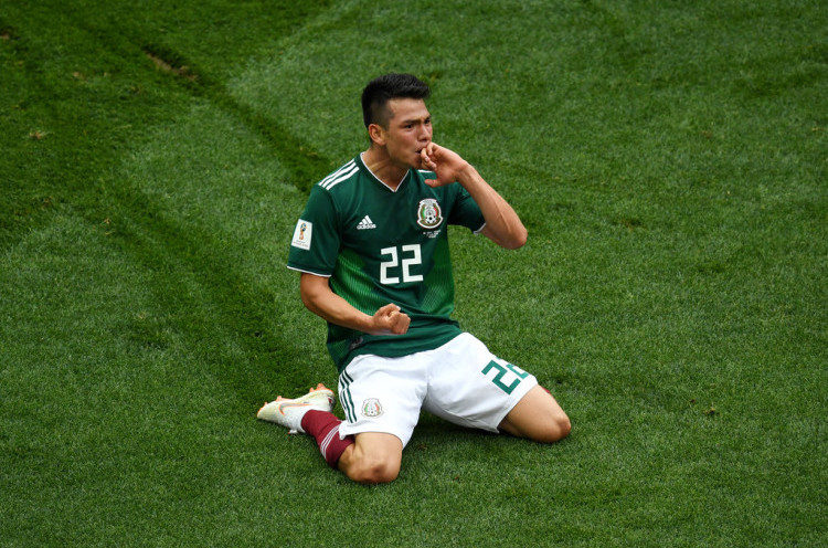 Bobol Gawang Jerman, Lozano Didukung Pelatih Meksiko Bermain di Premier League