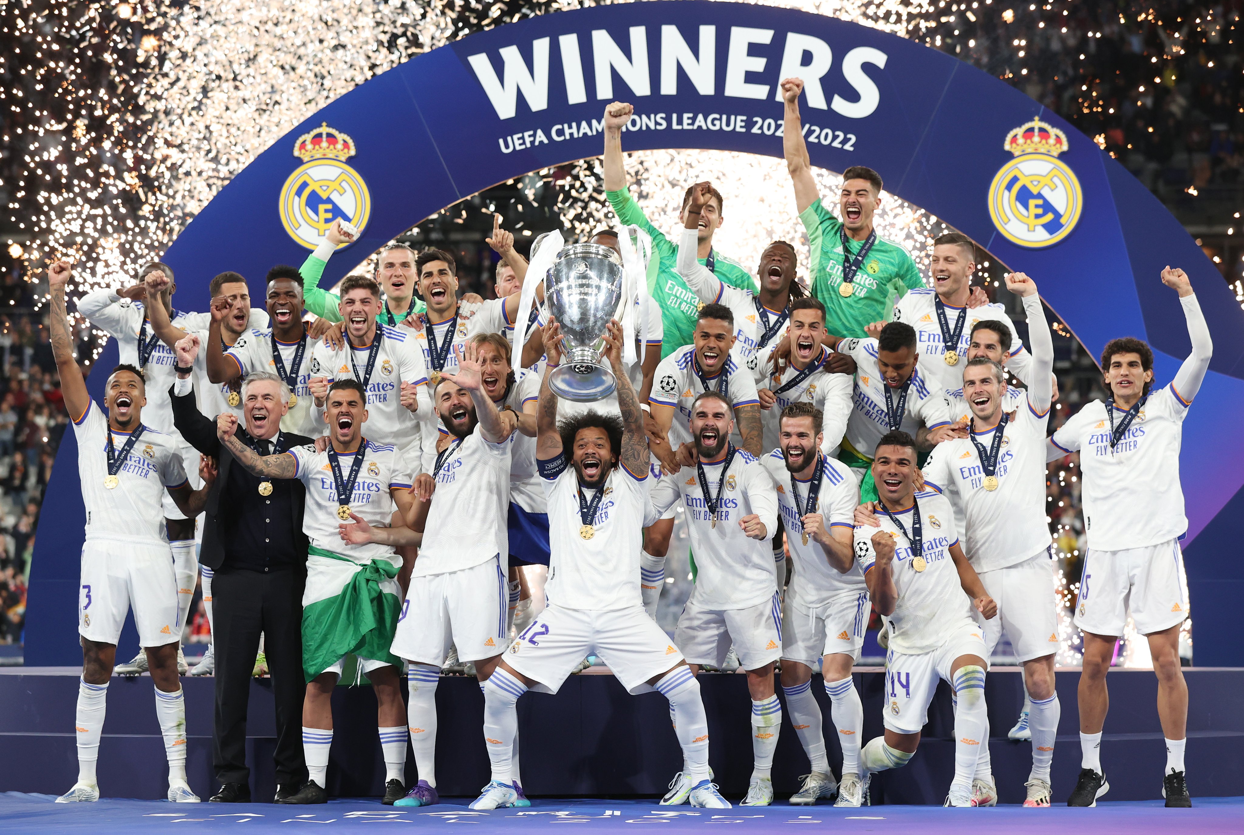 Raih Gelar Ke-14, Madrid Dua Kali Lebih Banyak dari Pesaing Terdekat