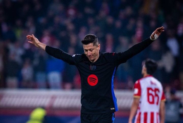 Red Star Vs Barcelona: Hansi Flick Tidak Tahu Gagalkan Robert Lewandowski Cetak Sejarah