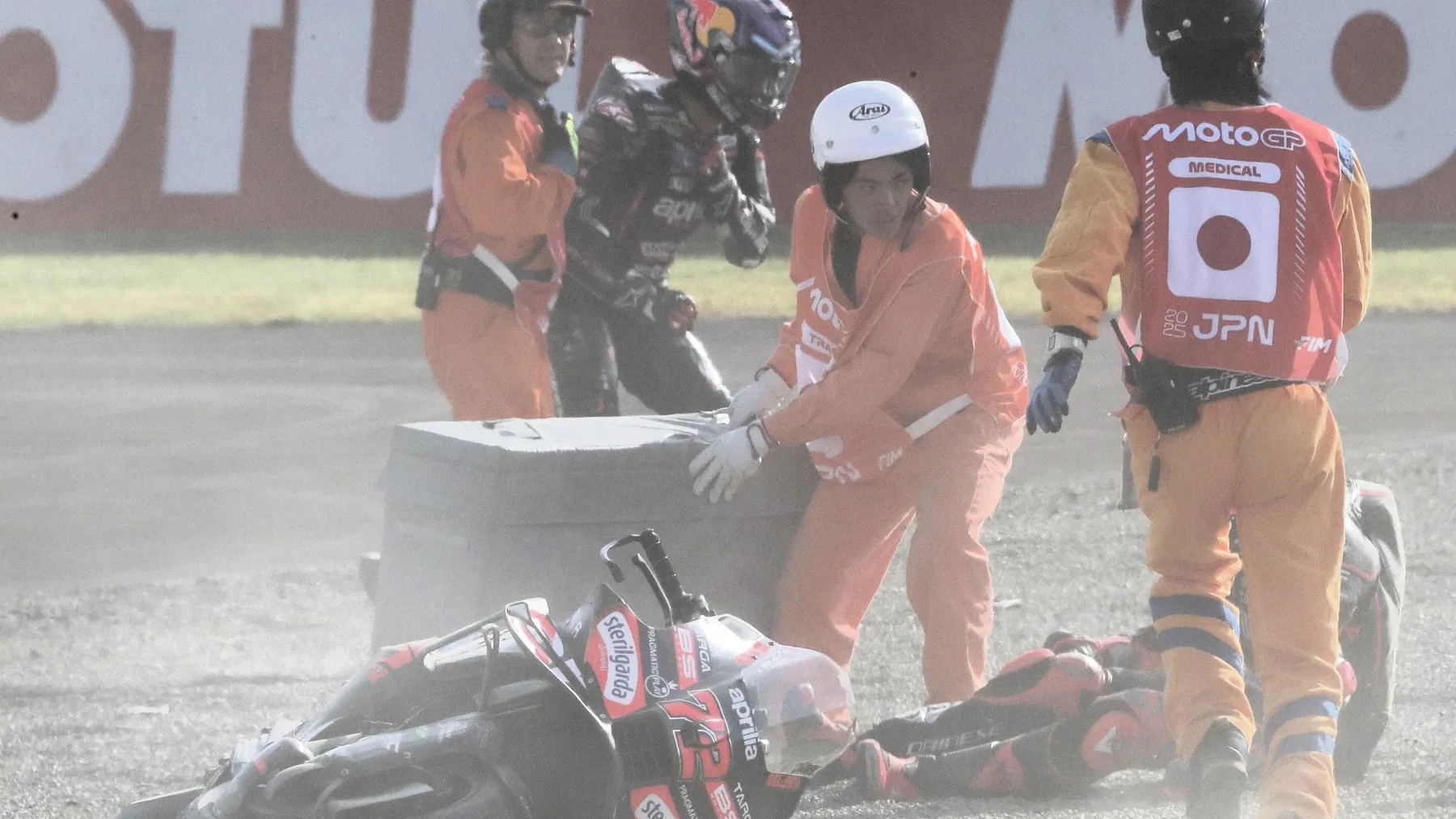 Terlibat Kecelakaan, Jorge Martin Absen dari Balapan Utama MotoGP Jepang 2025