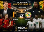 Prediksi dan Statistik 32 Besar Piala Dunia 2026 Belgia vs Senegal: Performa Kedua Tim Sama-sama Tak Meyakinkan
