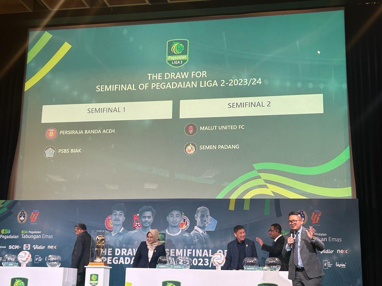 Hasil Drawing Semifinal Liga 2 2023/2024: Persiraja Vs PSBS Biak, Malut United Tantang Semen Padang