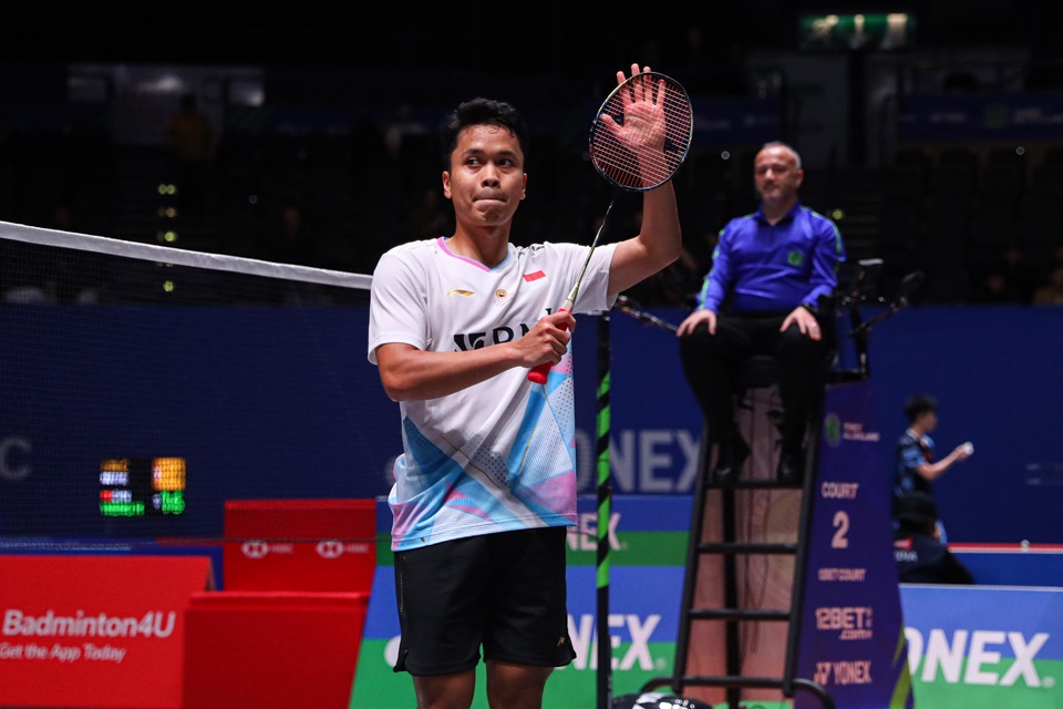 All England 2024: Libas Axelsen, Ginting Melaju ke Babak Semifinal