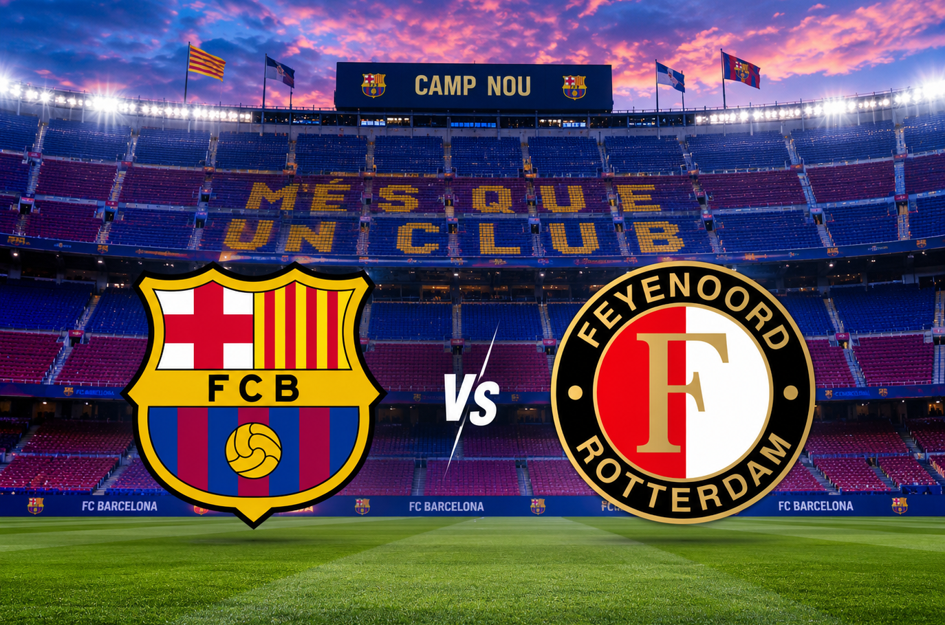 Prediksi dan Link Streaming Barcelona vs Feyenoord: Misi Melanjutkan Tren Positif