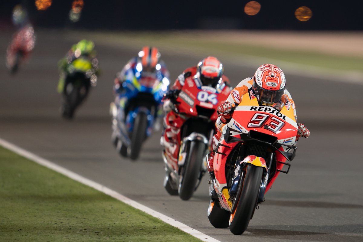 Dikalahkan Andrea Dovizioso, Marc Marquez Tetap Bersyukur 