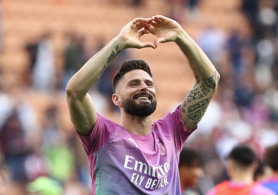 Musim Terakhir Olivier Giroud Bersama AC Milan