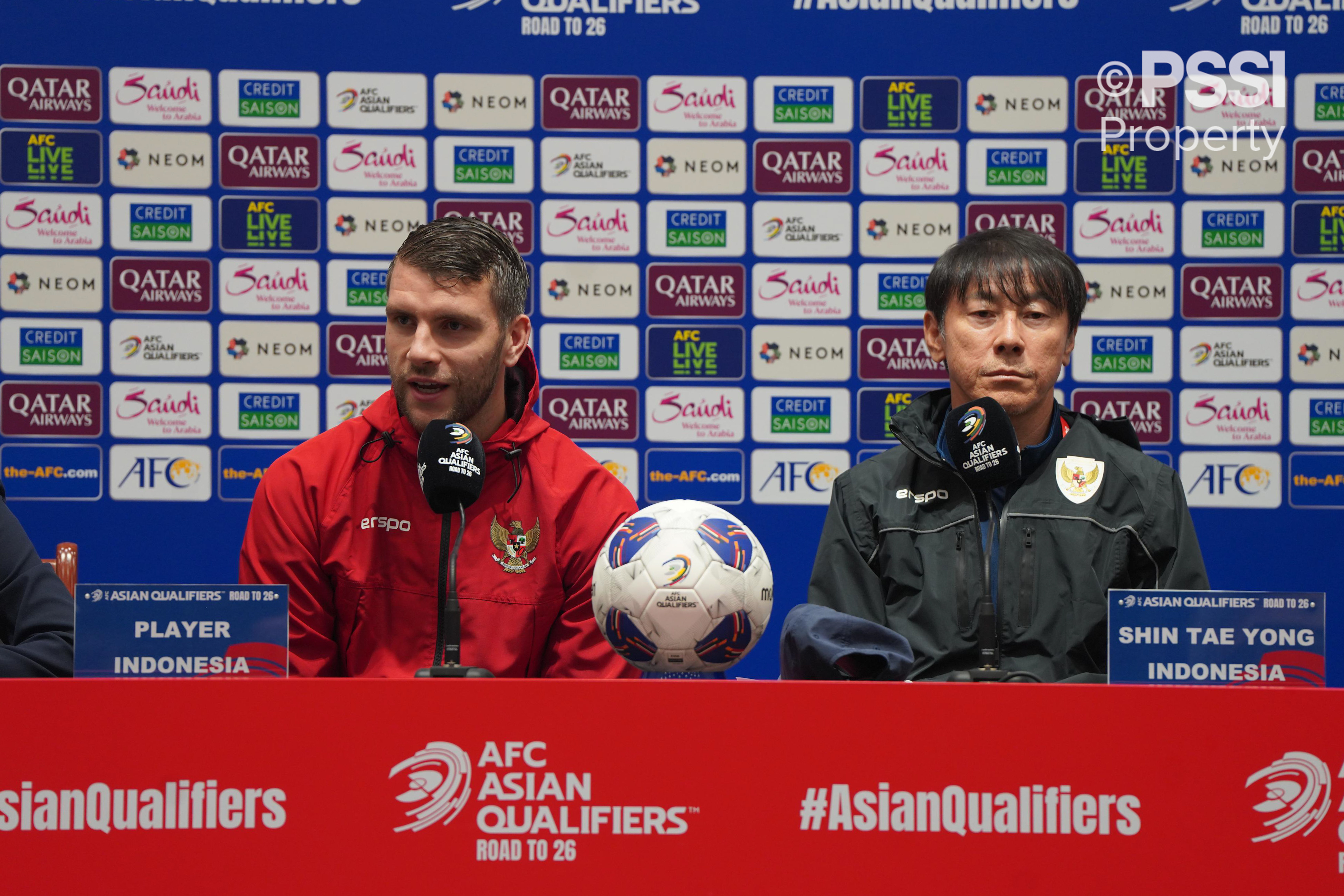 Maarten Paes Sebut Timnas Indonesia Datang ke China untuk Menang