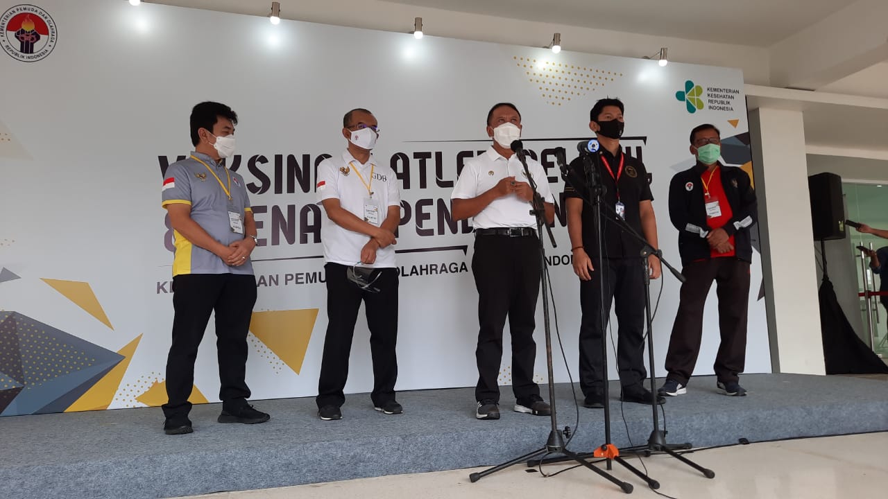 Dengan Vaksinasi, Atlet Indonesia Semakin Terlindungi