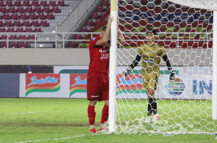 Hasil Liga 1: Penalti Simic Gagal, Persija Kalah dari Bali United