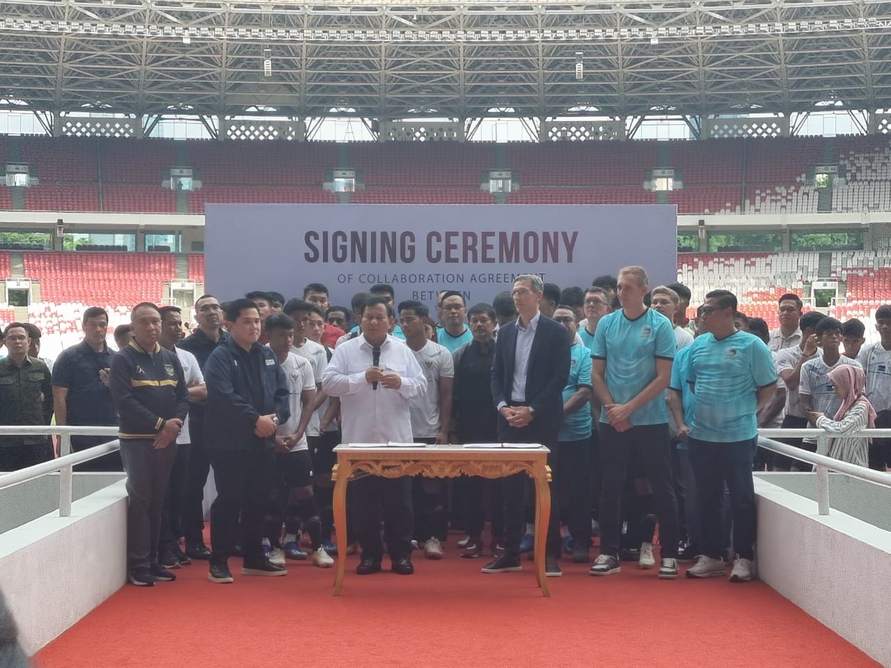 Ketum PSSI Erick Thohir Apresiasi Komitmen Prabowo Subianto Majukan Sepak Bola Usia Dini