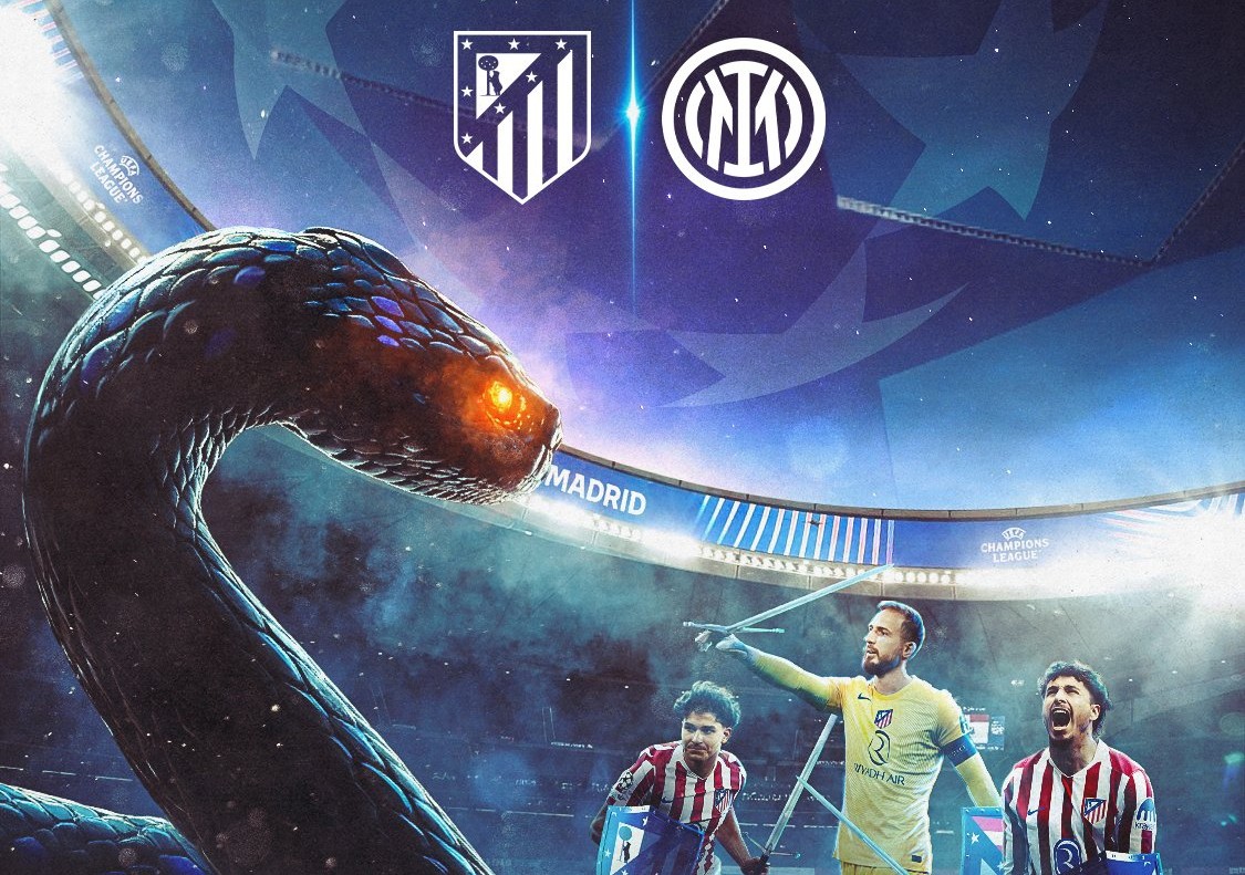 Superkomputer Bertenaga AI Prediksi Pemenang Duel Atletico Madrid vs Inter Milan