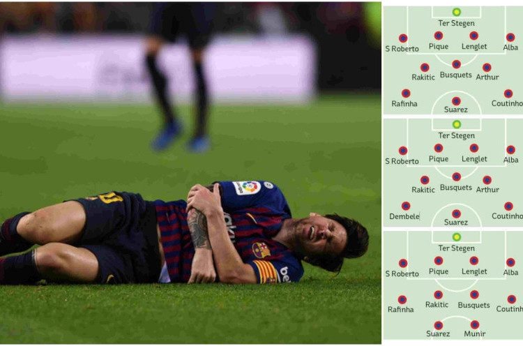 Tanpa Lionel Messi, 3 Alternatif Taktik Barcelona pada El Clasico