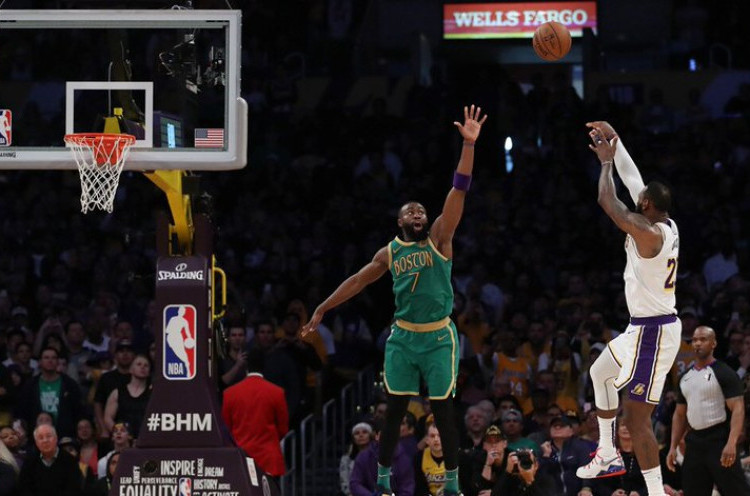 Hasil NBA: Lakers Menang Tipis atas Musuh Bebuyutan Celtics
