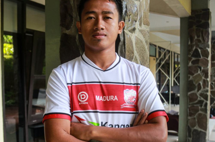 Kembali Perkuat Madura United, Bayu Gatra Langsung Pasang Target Juara