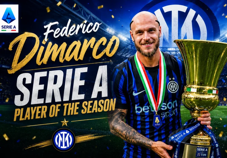Daftar Pemenang Penghargaan Serie A 2025/2026: Federico Dimarco Jadi Pemain Terbaik